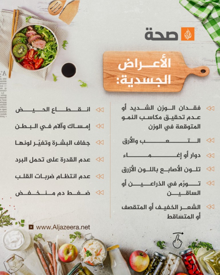 قد يكون فقدان الشهية العصبي Anorexia nervosa اضطراب الأكل الأكثر شهرة. وهو اضطراب يتطور بشكل عام خلال فترة المراهقة أو مرحلة الشباب، ويميل إلى التأثير على النساء أكثر من الرجال.