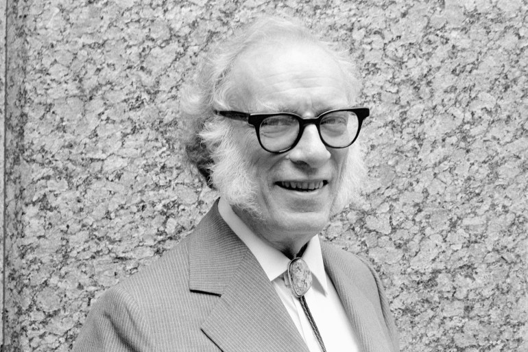 Author Isaac Asimov (Photo by © Alex Gotfryd/CORBIS/Corbis via Getty Images)