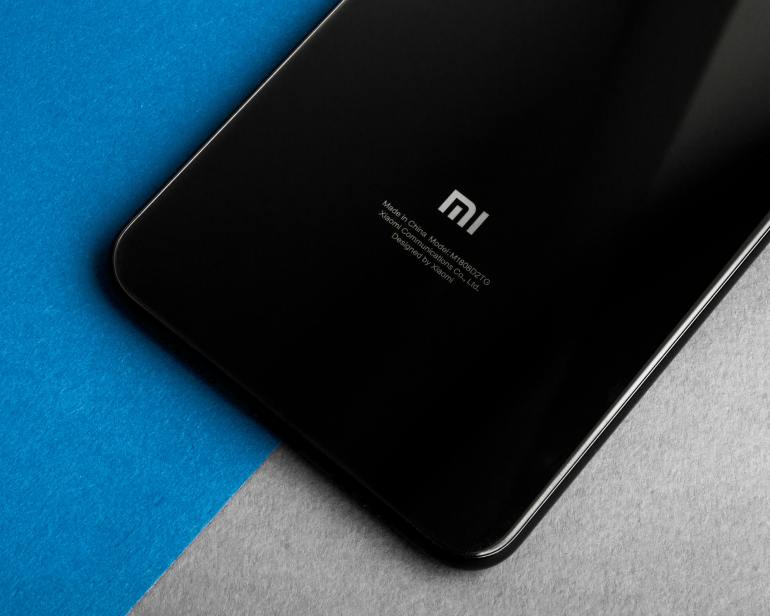 Close-up of a Xiaomi Smartphone