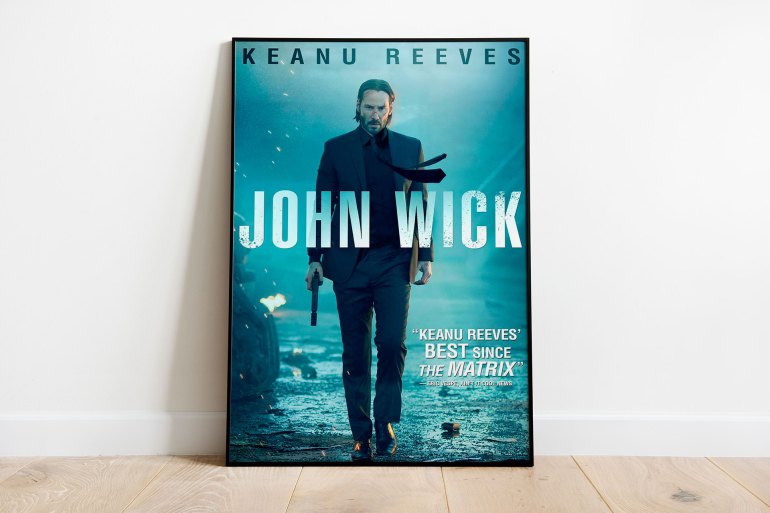 john wick movie poster